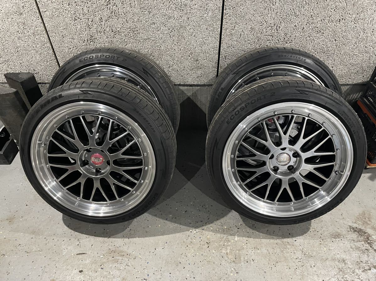 BBS LM 風 20インチ114.3 5穴 9.5j42 245/40r20 アルファード ヴェルファイアの画像1