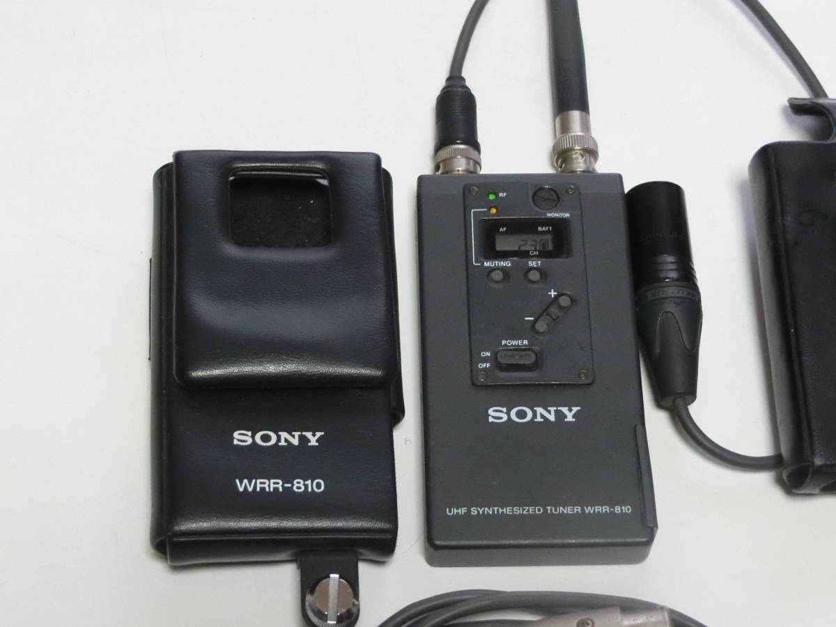 SONY UHF SYNTMESIZED TUNER WRR-810 / UHF SYNTHESIZED TUNER WRT-820 _画像2