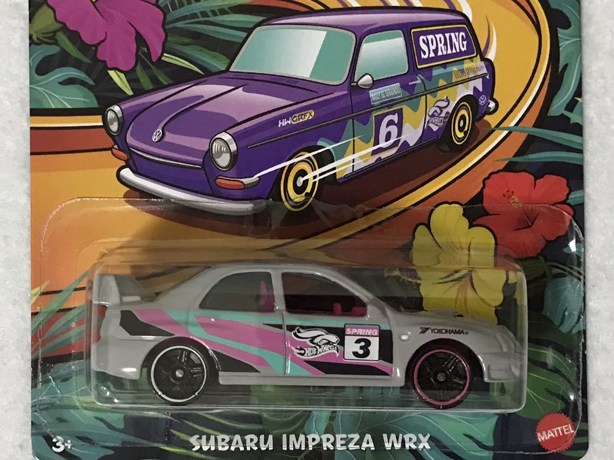 即決 ドンキホーテ ホットウィール SUBARU IMPREZA WRX シルバー HotWheels スバル インプレッサ SPRING スプリング_画像1