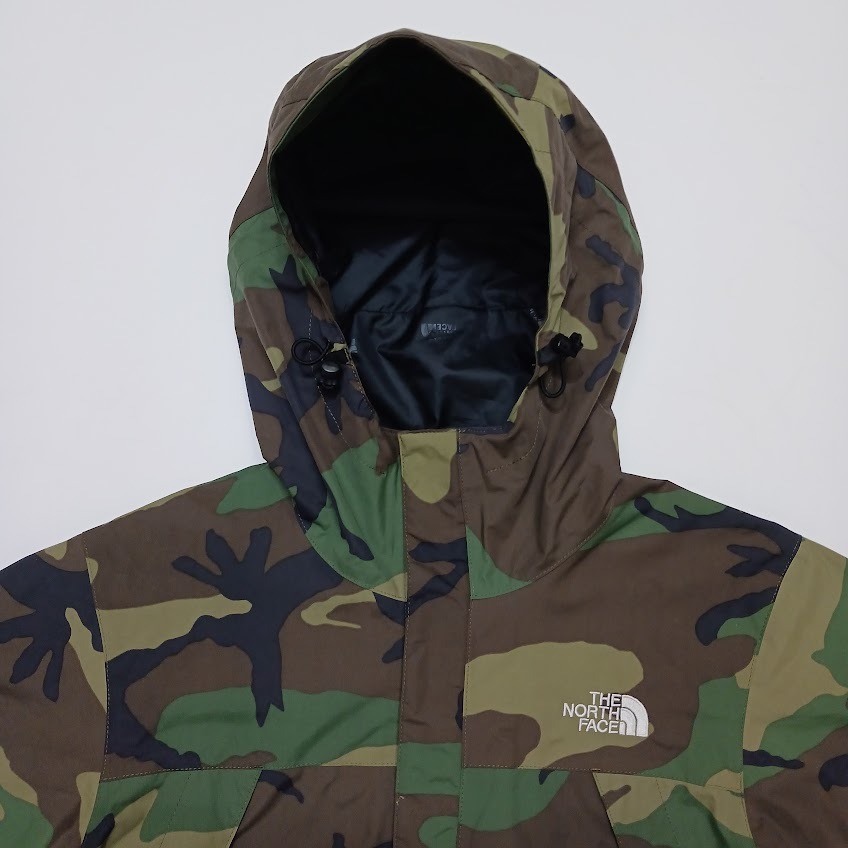 THE NORTH FACE ノースフェイス ナイロンジャケット ノベルティ スクープ ジャケット Novelty Scoop Jacket NP61525 カモフラ サイズS_画像3