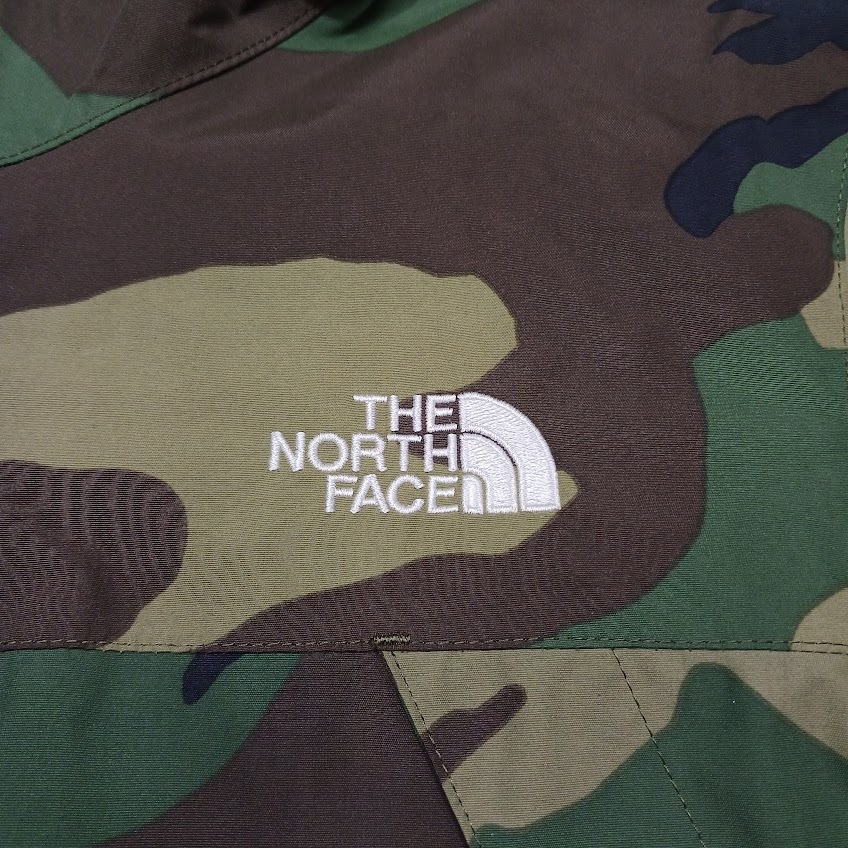 THE NORTH FACE ノースフェイス ナイロンジャケット ノベルティ スクープ ジャケット Novelty Scoop Jacket NP61525 カモフラ サイズS_画像6