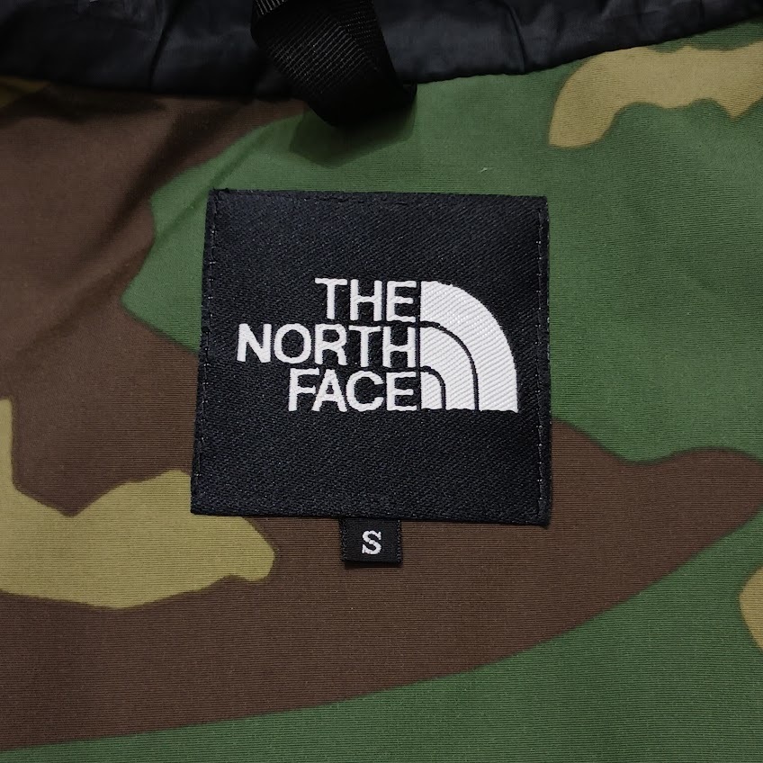 THE NORTH FACE ノースフェイス ナイロンジャケット ノベルティ スクープ ジャケット Novelty Scoop Jacket NP61525 カモフラ サイズS_画像8