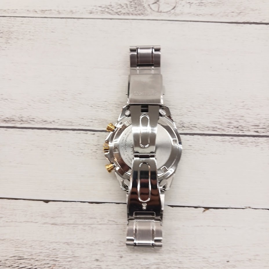 SEIKO セイコー スピリット クロノグラフ クォーツ腕時計 8T63-0000 アナログ_画像6