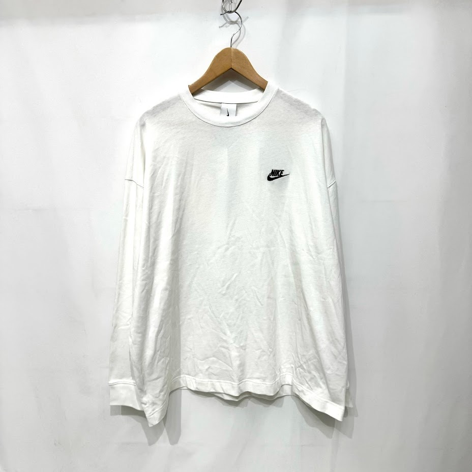 ∀ 未使用品 Nike ナイキ PEACEMINUSONE ピースマイナスワン G-Dragon Long-Sleeve T-Shirt White ロンT XS DR0097-100