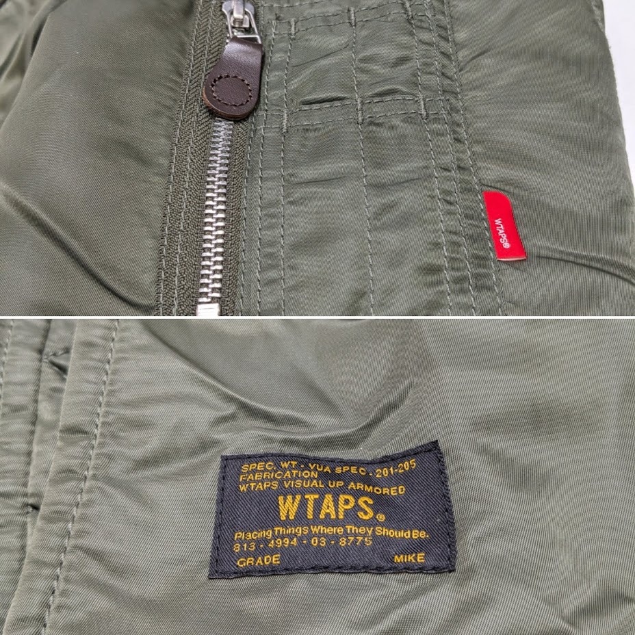 Yahoo!オークション - 未使用品 WTAPS ダブルタップス 16AW N-3B Yahoo!オークション - 未使用品 WTAPS ダブルタップス 16AW N-3B