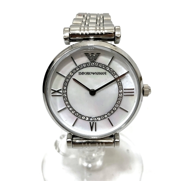 エンポリオアルマーニ AR1908 クォーツ 時計 腕時計 レディース 美品☆0203