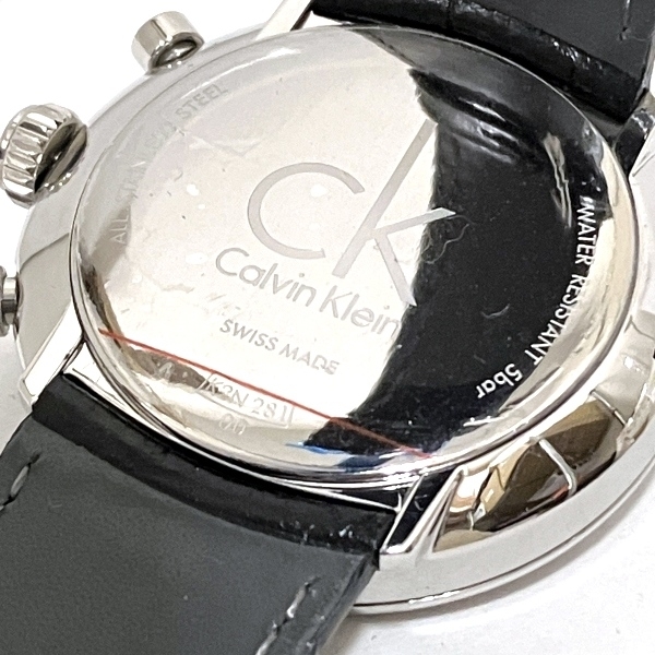 カルバンクライン K2N 281 クォーツ 時計 腕時計 メンズ 美品☆0203_画像5