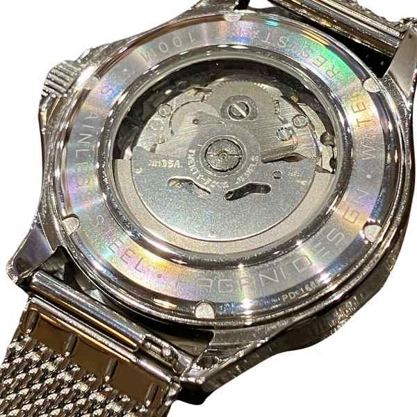 パガーニデザイン PD-1667 自動巻 デイト 裏スケ 24石 時計 腕時計 メンズ 美品☆0339_画像5