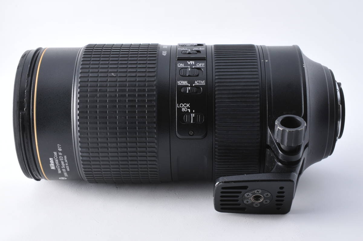 ★銘玉★ Nikon AF-S NIKKOR 80-400mm f4.5-5.6G ED VR 望遠ズームレンズ #177の画像5