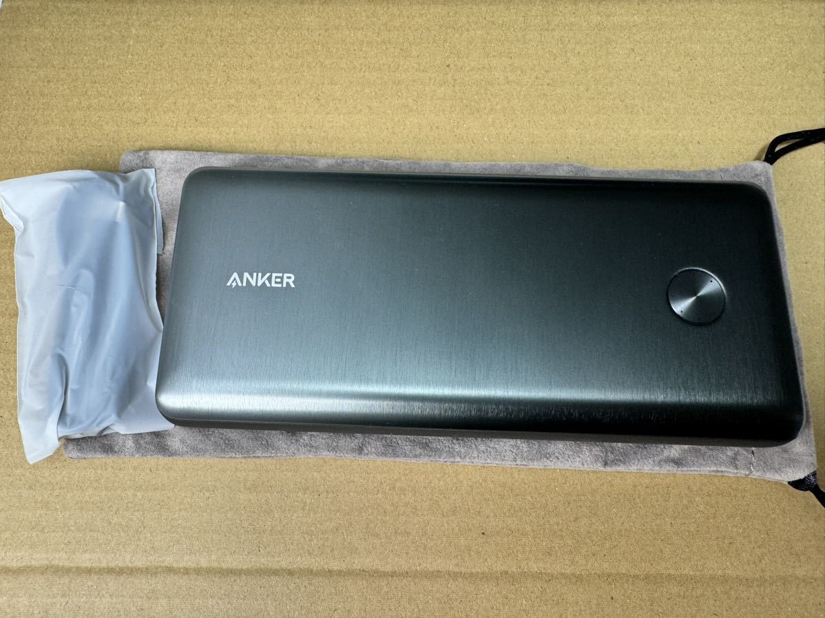 【送料込み】Anker PowerCore III Elite 25600 87Wモバイルバッテリー 未使用本体&ケーブル_画像1