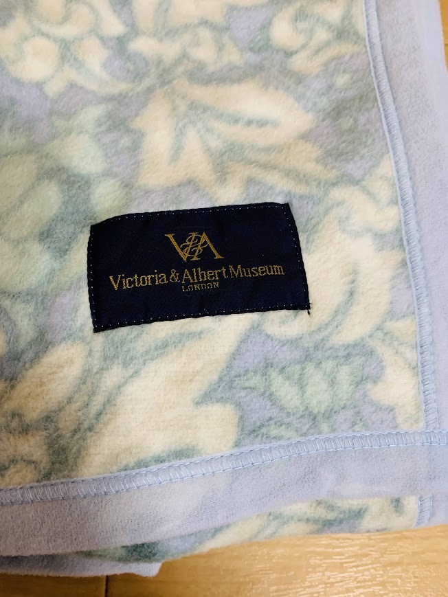 * William Maurice collection cotton blanket single Victoria & Alba -to museum small Japanese cedar commercial firm 