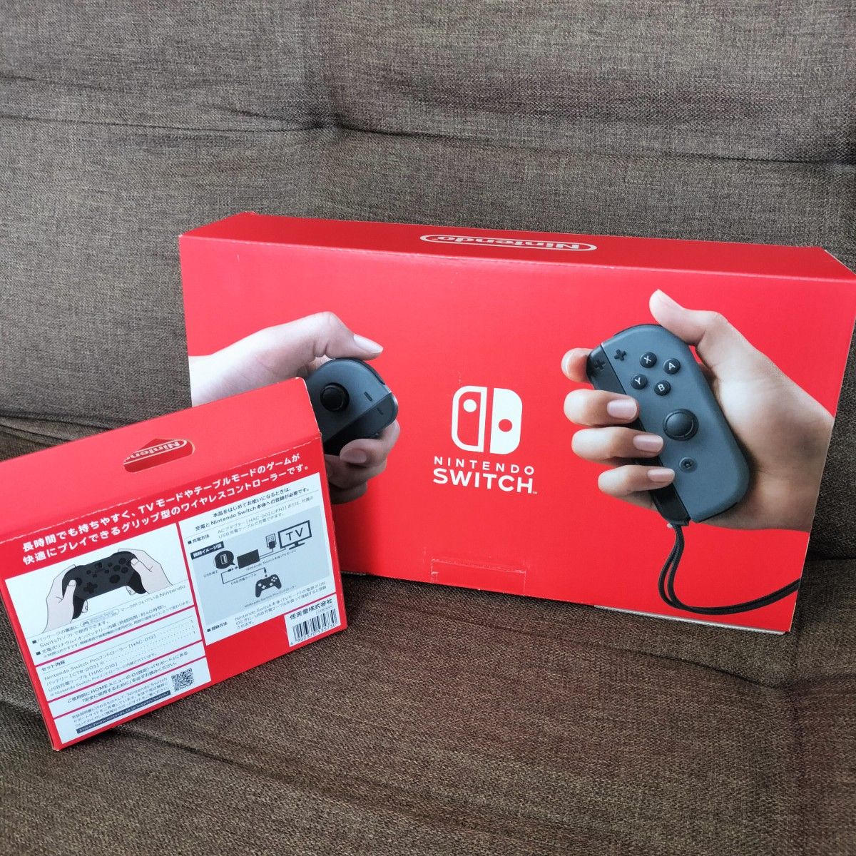 Nintendo Switch ニンテンドースイッチ本体(グレー新モデル) + Nintendo Switch ニンテンドースイッチ本体(グレー新モデル) +