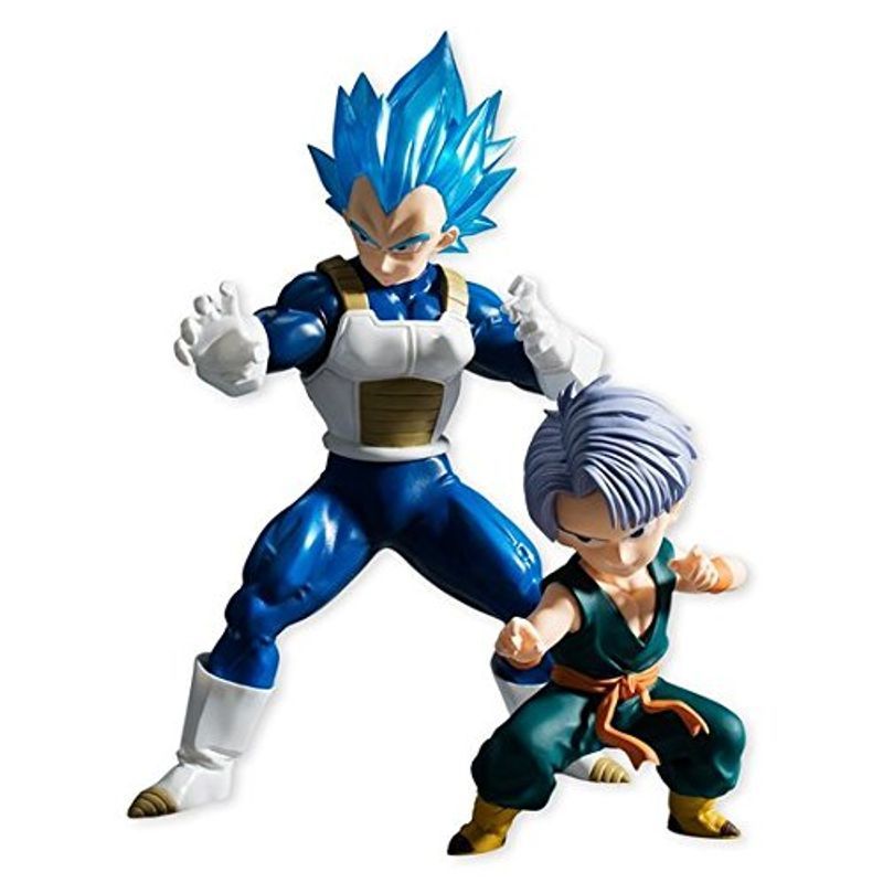 ドラゴンボールスタイリング SSGSSベジータ＆幼少期トランクス (キャンディオンラインショップ限定)_画像1