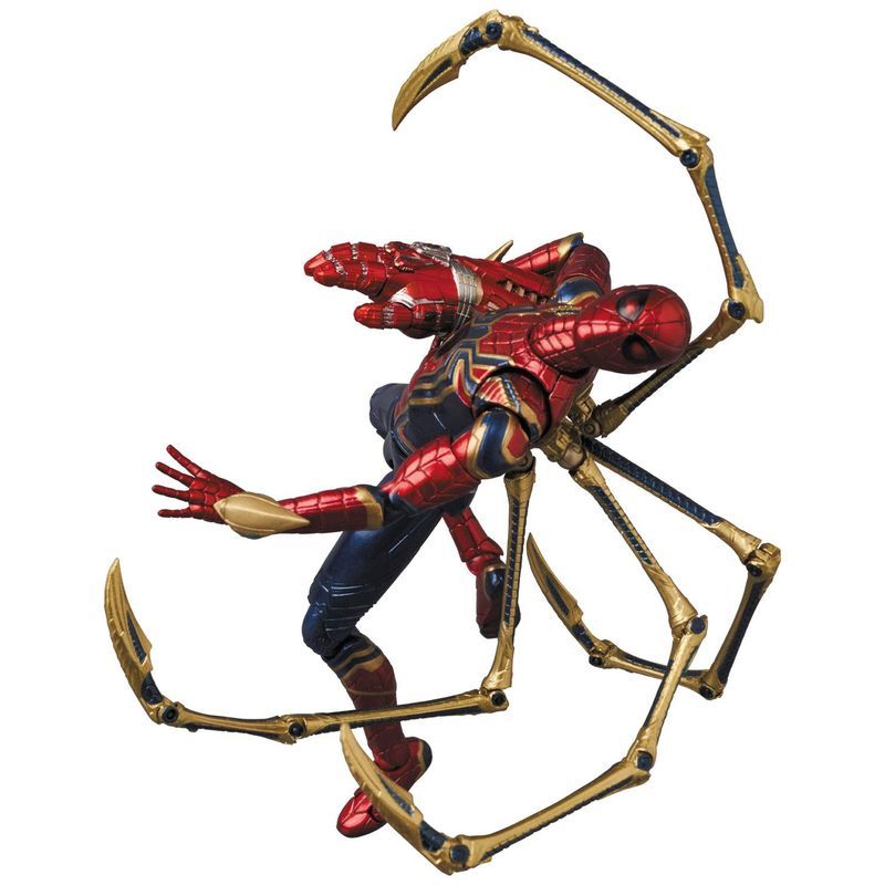 MAFEX マフェックス No.121 AVENGERS END GAME IRON SPIDER (ENDGAME Ver.) 全高約14_画像1