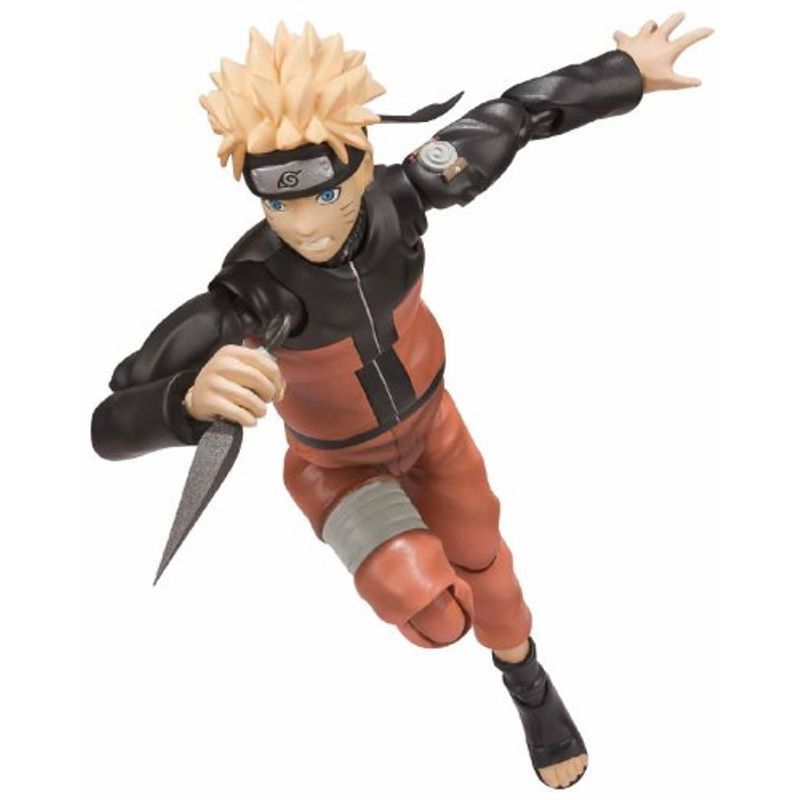 S.H.フィギュアーツ NARUTO-ナルト- 疾風伝 うずまきナルト 約140mm ABS&PVC製 塗装済み可動フィギュア 並行輸入品_画像1