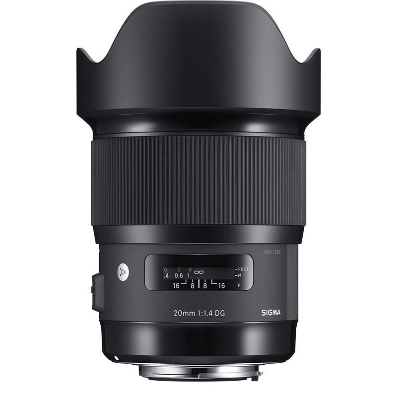SIGMA 単焦点レンズ Art 20mm F1.4 DG HSM キヤノン用 フルサイズ対応_画像1