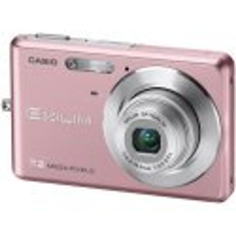  Casio Exilim EX-Z77 7.2MP digital camera anti shake optics zoom 3 times ( pink )