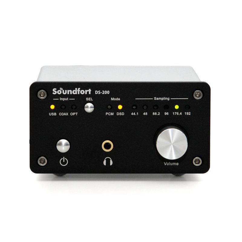 Soundfort DS-200: ハイパフォーマンスUSB DAC（32bit/192kHz, DSD5.6MHz対応多彩なデジタル入出力_画像1