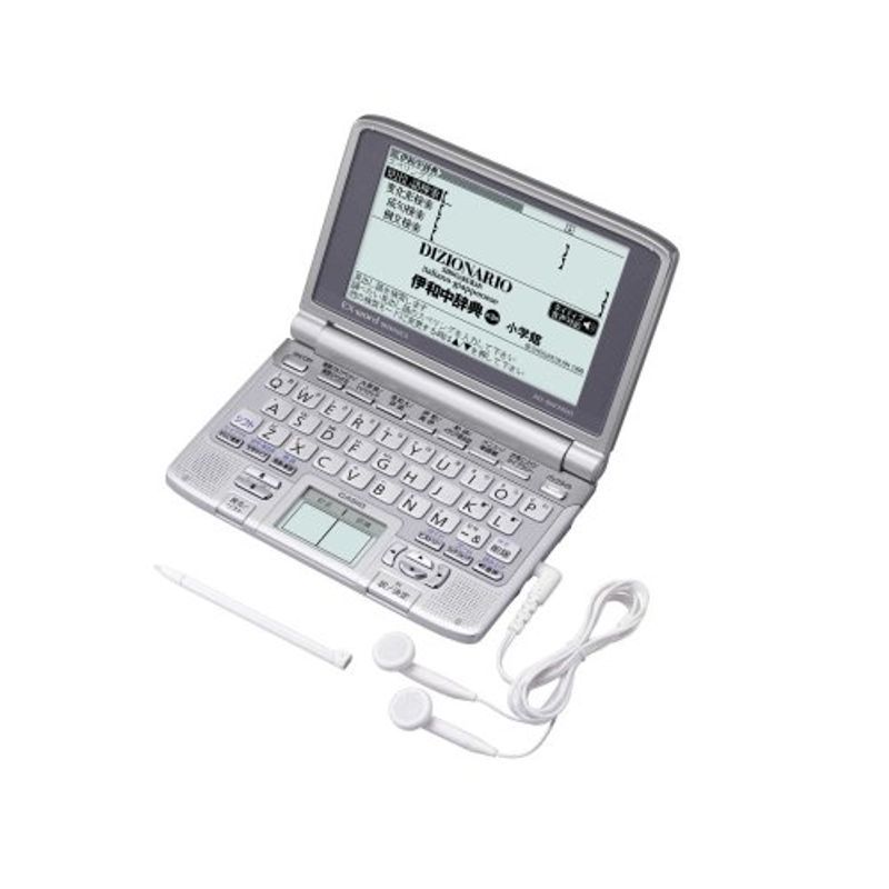 CASIO Ex-word (エクスワード) XD-SW7400 電子辞書 イタリア語 4コンテンツ収録 ネイティブ発音EX-VOICE機能_画像1