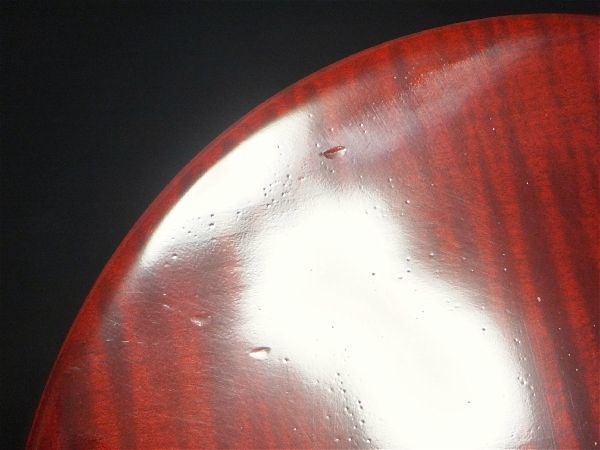 2005年製 Gibson USA Les Paul Standard Double Cut AAAフレイムメイプル マホガニーボディ セットネック DC ダブルカッタウェイ レッド 赤の画像5
