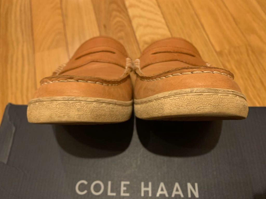 コールハーン メンズ 9,1/2サイズ 花柄 コインローファー？ COLE HAAN_画像4