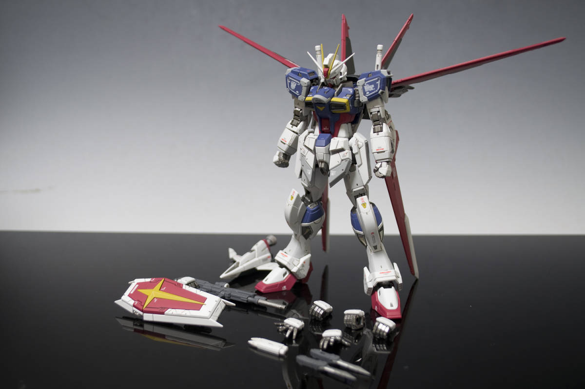 1/144 RG フォースインパルスガンダム SpecⅡ 塗装済完成品 PG 1/144 RG フォースインパルスガンダム SpecⅡ 塗装済完成品 PG