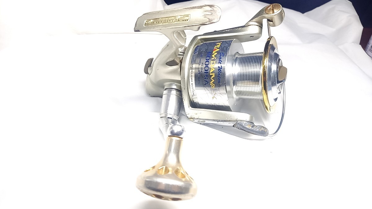 ジャンク品　ダイワ TEAM DAIWA-X　管172D　6000HiA チームダイワ 日本製_画像1