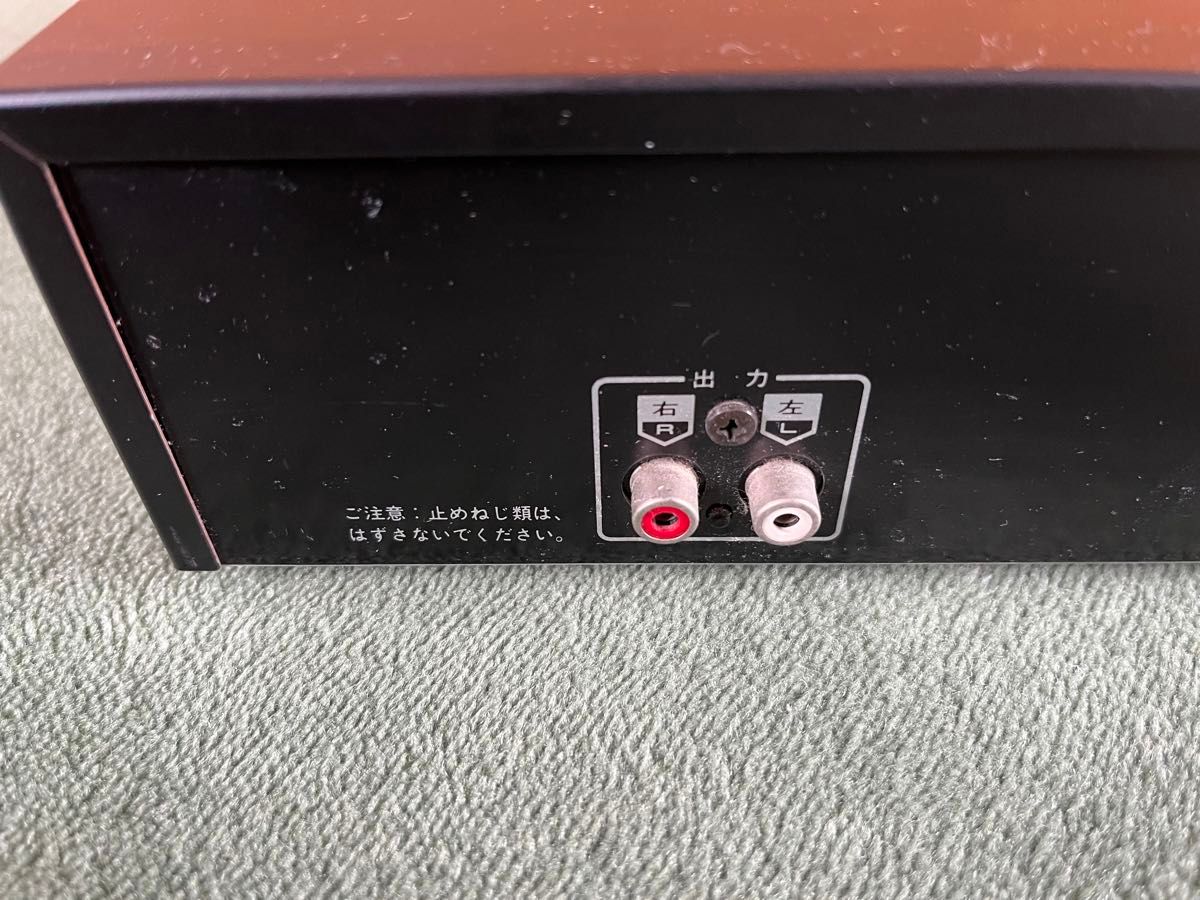 【通電確認済み】ナショナル National (Technics)　SL-PS8 CDプレーヤー デッキ　VHS　ビデオデッキ