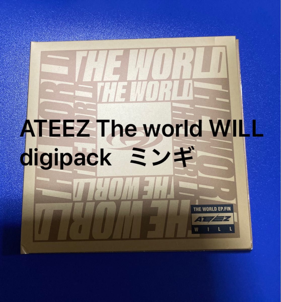 ATEEZ The world WILL digipack CD 