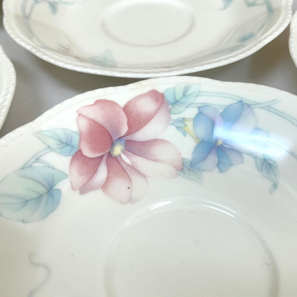 Noritake ノリタケ ボーンチャイナ 花柄 カップ＆ソーサー！_画像7