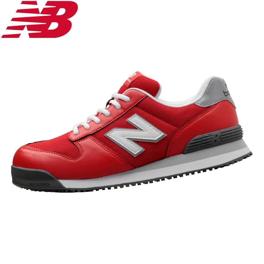 (新品) ニューバランス PL-331 ポートランド Portland レッド 26.5cm セーフティシューズ 安全靴 newbalance_画像1