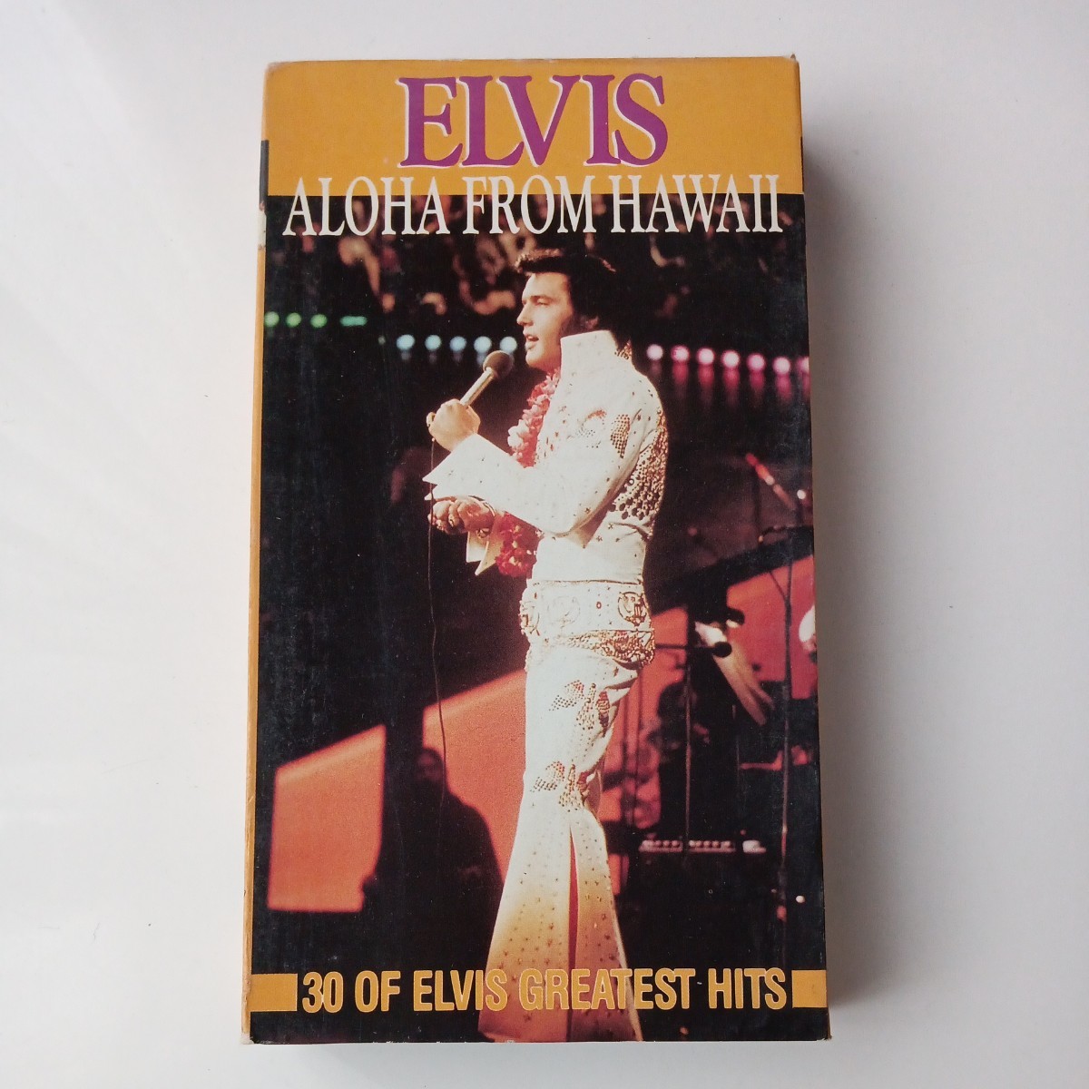 Presley Elvis エルビス・プレスリー　Aloha From Hawaii アロハ・フロム・ハワイ VHS 当時物　レトロ　中古品_画像1