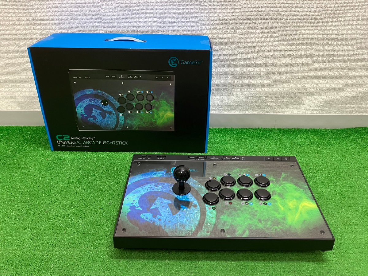 【中古品】『2-005』GameSir C2 アーケードコントローラー PC PS4 XBOX Switch Android アケコン_画像1