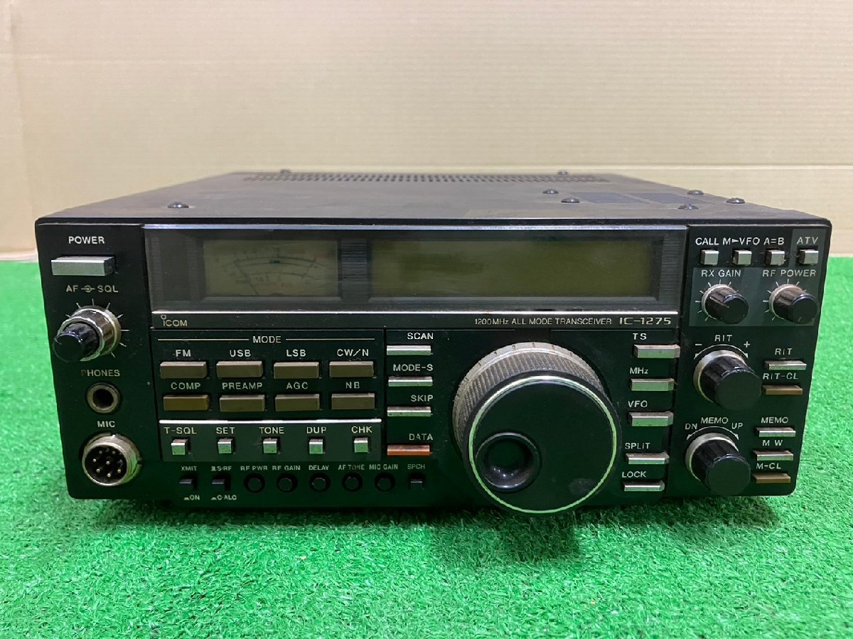 【現状品】『2-032』ICOM 1200MHz ALL MODE TRANSCEIVER アイコム トランシーバー アマチュア無線機 IC-1275_画像1