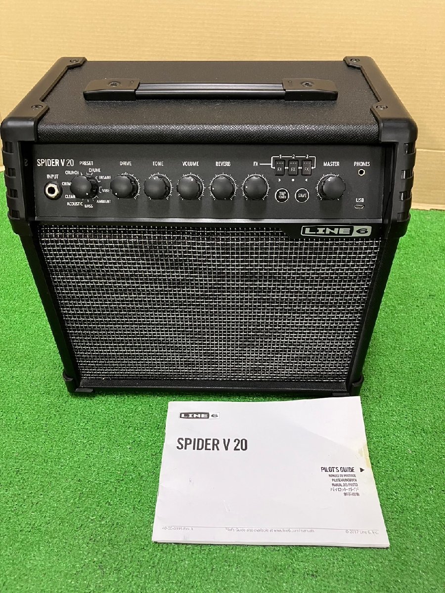 【現状品　中古品】『2-168』LINE6 SPIDER V 20 アンプ_画像1