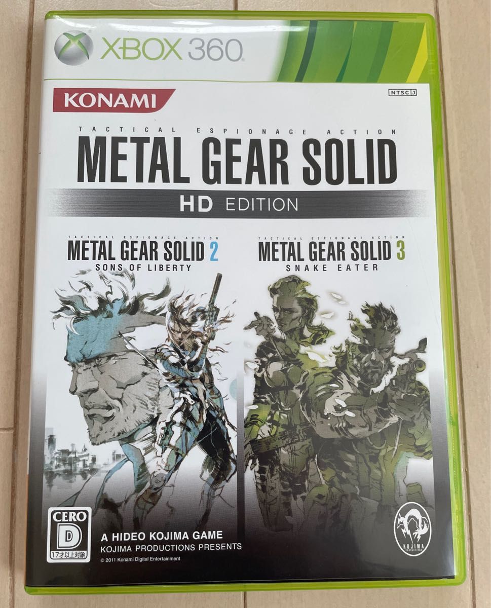 【Xbox360】メタルギアソリッド HDエディション 美品