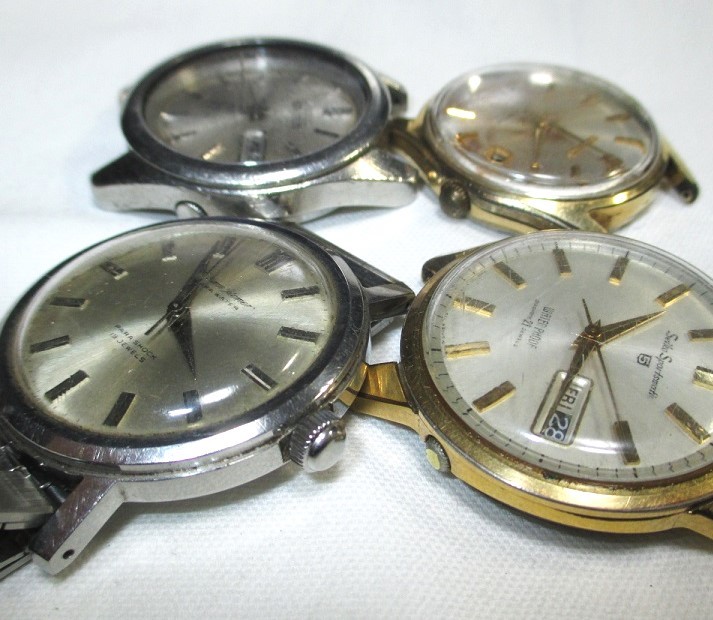 セイコー等各種稼働品4個・SEIKO マチック-R/5アクタス/セイコースポーツマチック-5/シチズンホーマー　です。_画像3