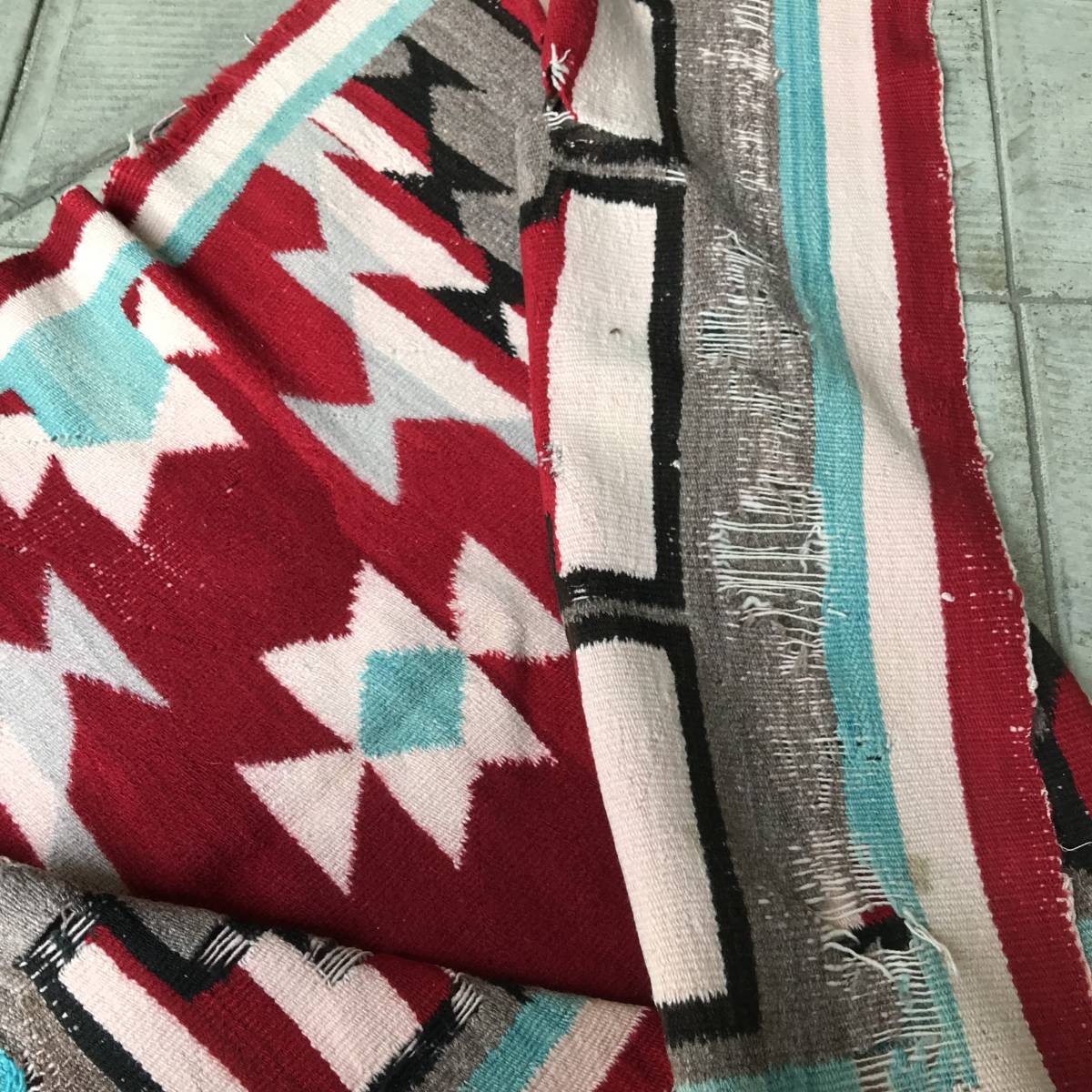 レア!Navajo ヴィンテージ ナバホラグ実物ネイティブアメリカン レア!Navajo ヴィンテージ ナバホラグ実物ネイティブアメリカン