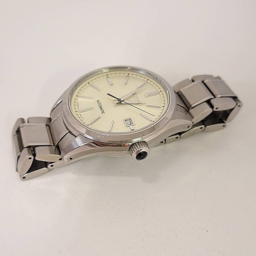 14886/ SEIKO セイコー ブライツ 6R15-02W0 SDGM001 裏スケルトン オートマチック 腕時計 メンズ_画像3