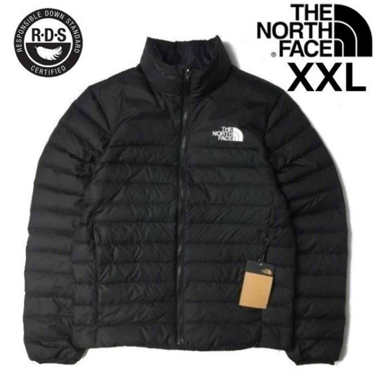 【新品タグ付き】ノースフェイス 550フィル 刺繍ロゴ 軽量ダウンジャケット FLARE DOWN JACKET 2 XXL 即納 【新品タグ付き】ノースフェイス 550フィル 刺繍ロゴ 軽量ダウンジャケット FLARE DOWN JACKET 2 XXL 即納