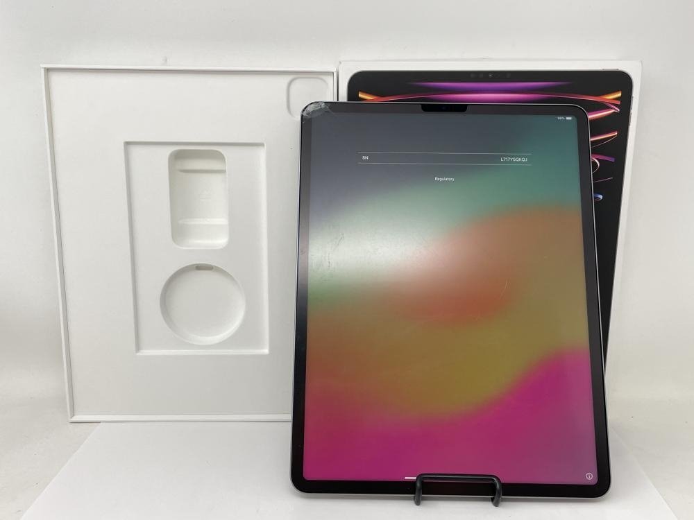 1030【ジャンク品】 iPad PRO 12.9インチ（第6世代） 256GB Wi-Fi スペースグレイ_画像1