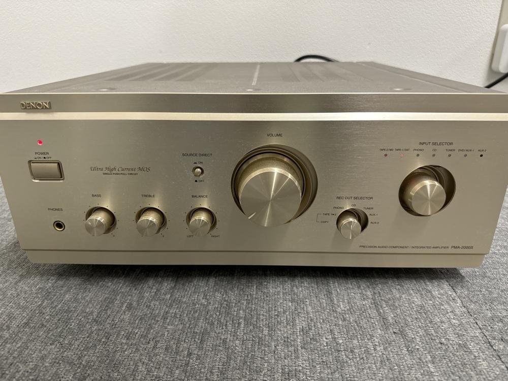 AVD509【ジャンク品】 DENON PMA-2000IV デノン プリメインアンプ /170_画像1