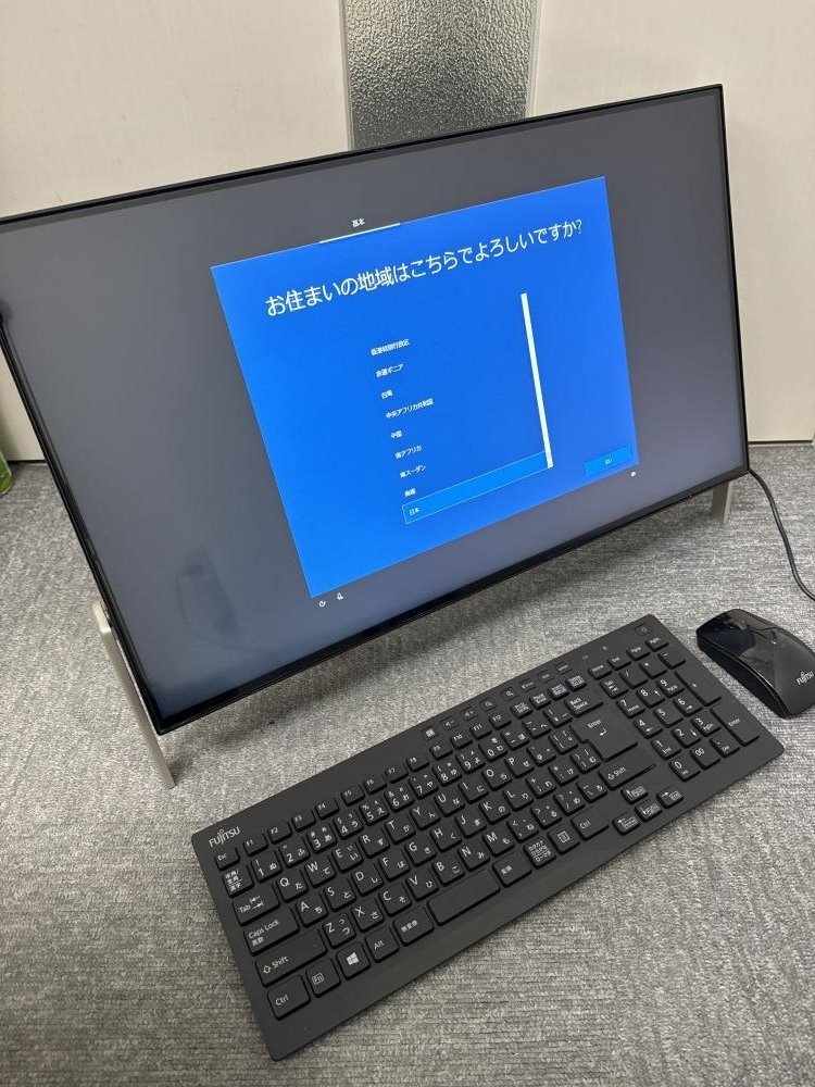 IM1031【美品】 富士通 FMV ESPRIMO FH70/B3 FMVF70B3BZ 1TB 8GB intel core i7-7700HQ 2.80GHz Windows10 Home_画像1