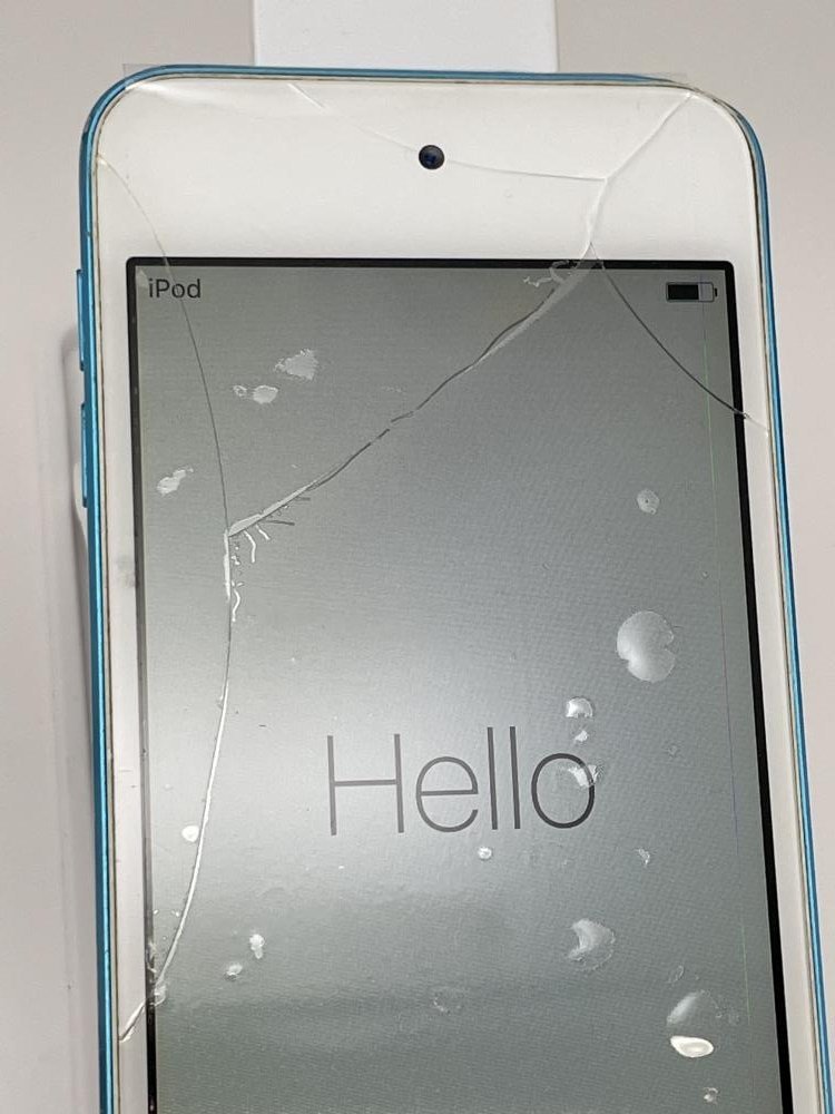 J115【ジャンク品】 iPod touch 第5世代 32GB ブルー_画像4