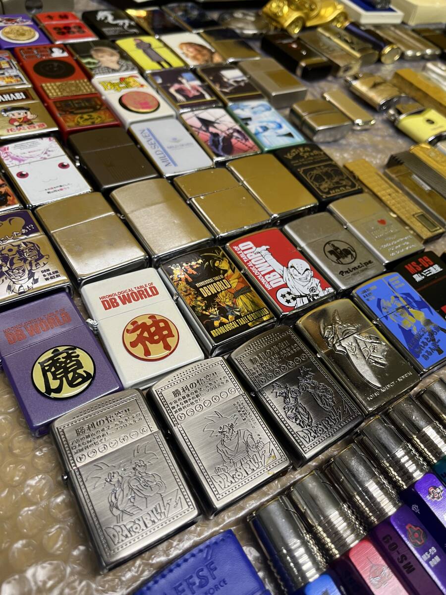 ライター オイル ガス 大量セット 118個 ZIPPO ZAIMA ダンヒル jiskarl maruman hadson bigbenk18gp ronson アニメ gtr ronson Colibriの画像6