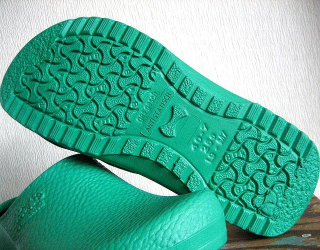 新品 Birki's / BIRKENSTOCK ビルケンシュトック Birki Air Antistatic Green ビルキ エア PU素材 クロッグ サンダル 40/26cm_画像7