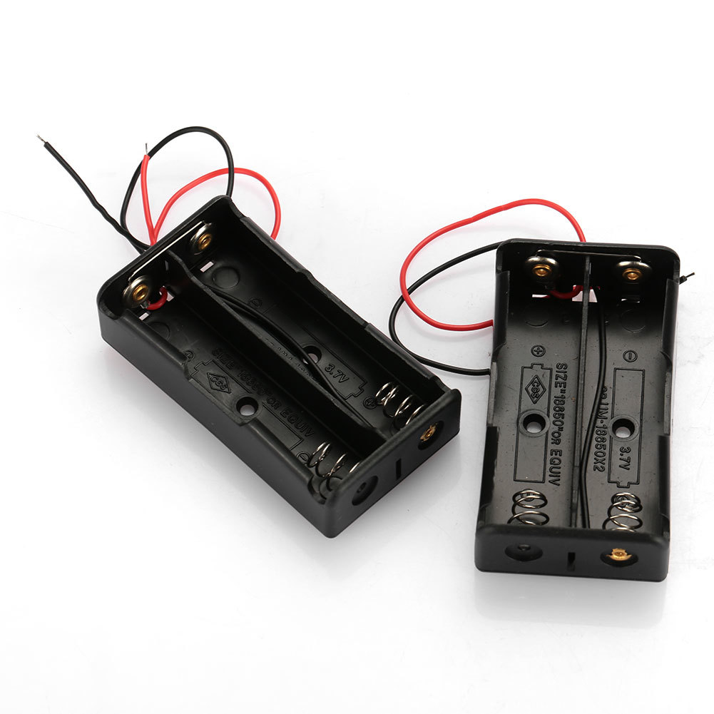 18650 充電池 2本用 並列接続 バッテリーケース リード線付 1個の価格 即納可能の画像3