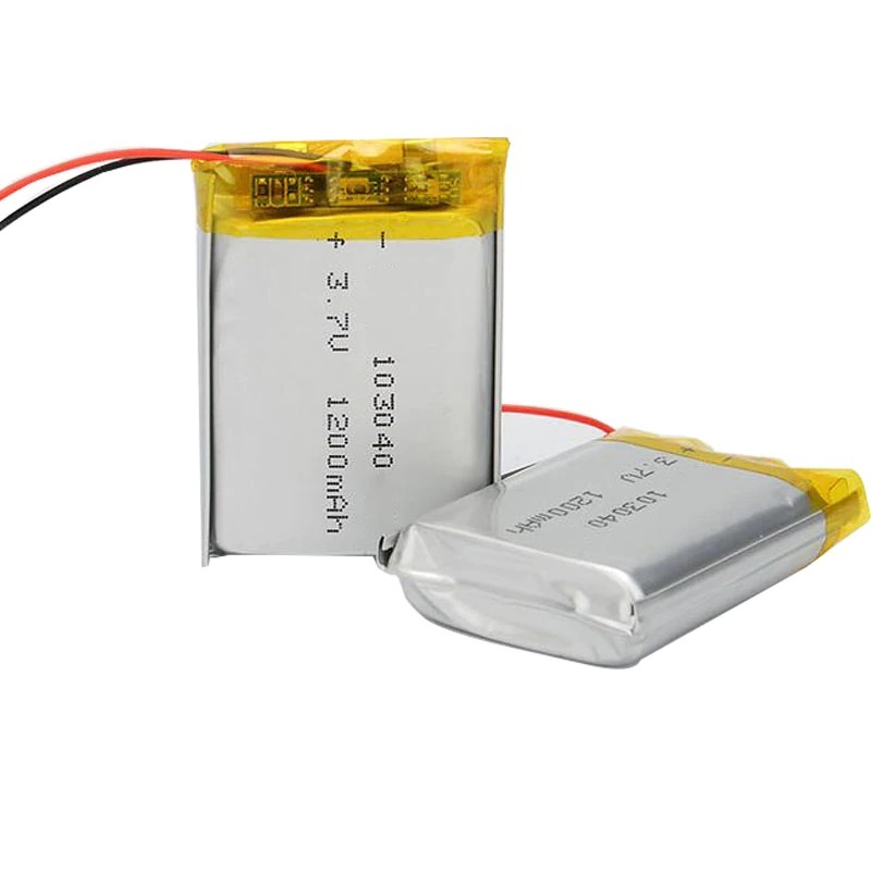 充電式 Li-Poバッテリー 103040 3.7Vボルト 1200mAh リポ ポリマーリチウム電池、保護PCB充電モジュール付き 1個の価格 即納可能_画像4