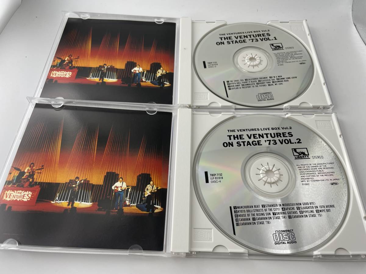 ライヴ・ボックスVol.2 4枚組 CD ザ・ベンチャーズ　HD-02：中古_画像5