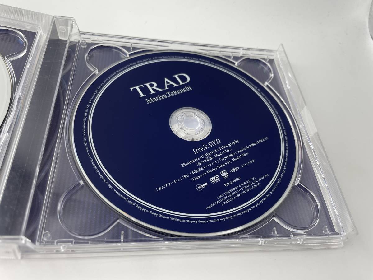 TRAD первый раз ограничение запись DVD есть CD Takeuchi Mariya H2-02: б/у 